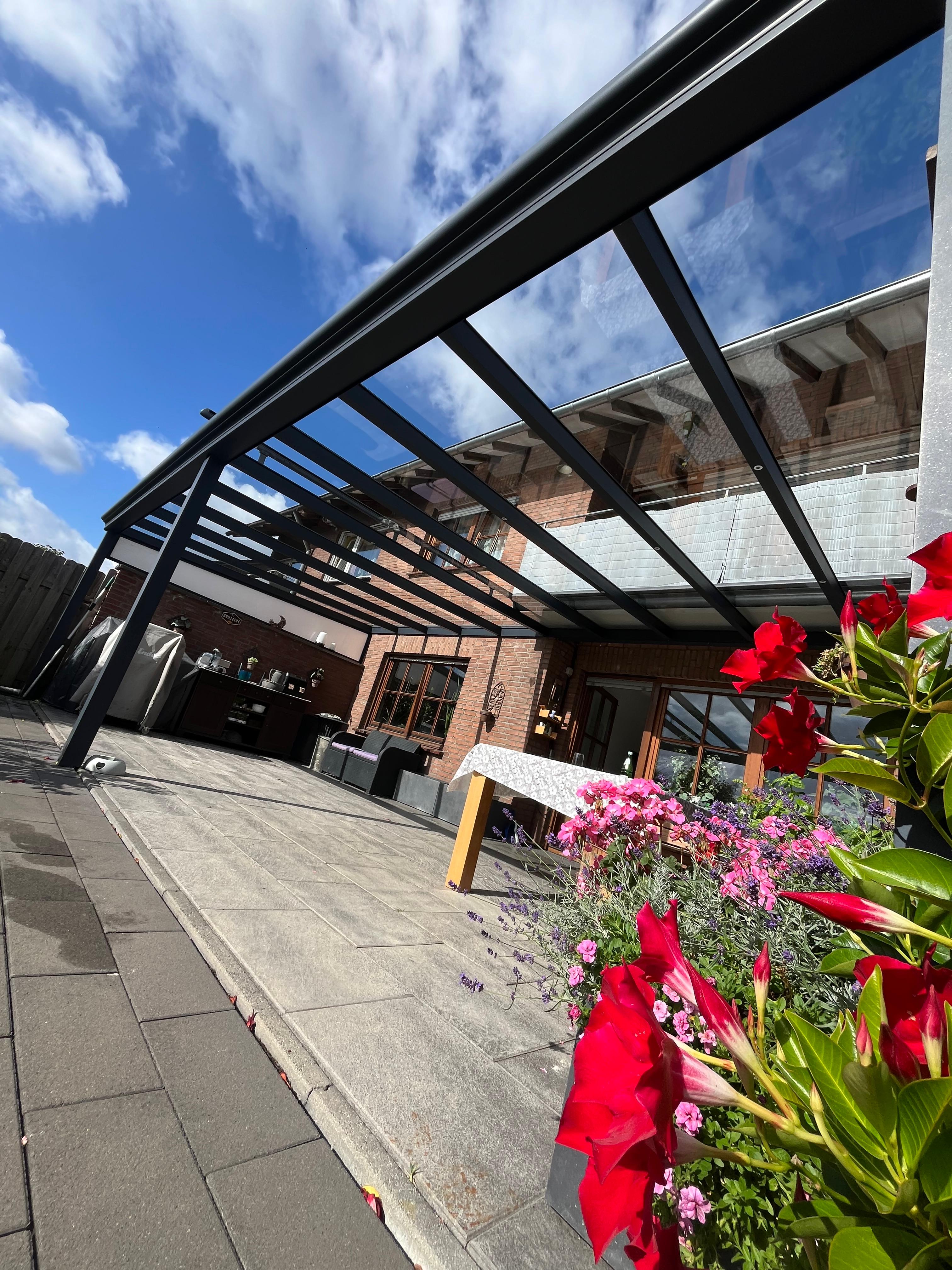 Glasreinigung Garten