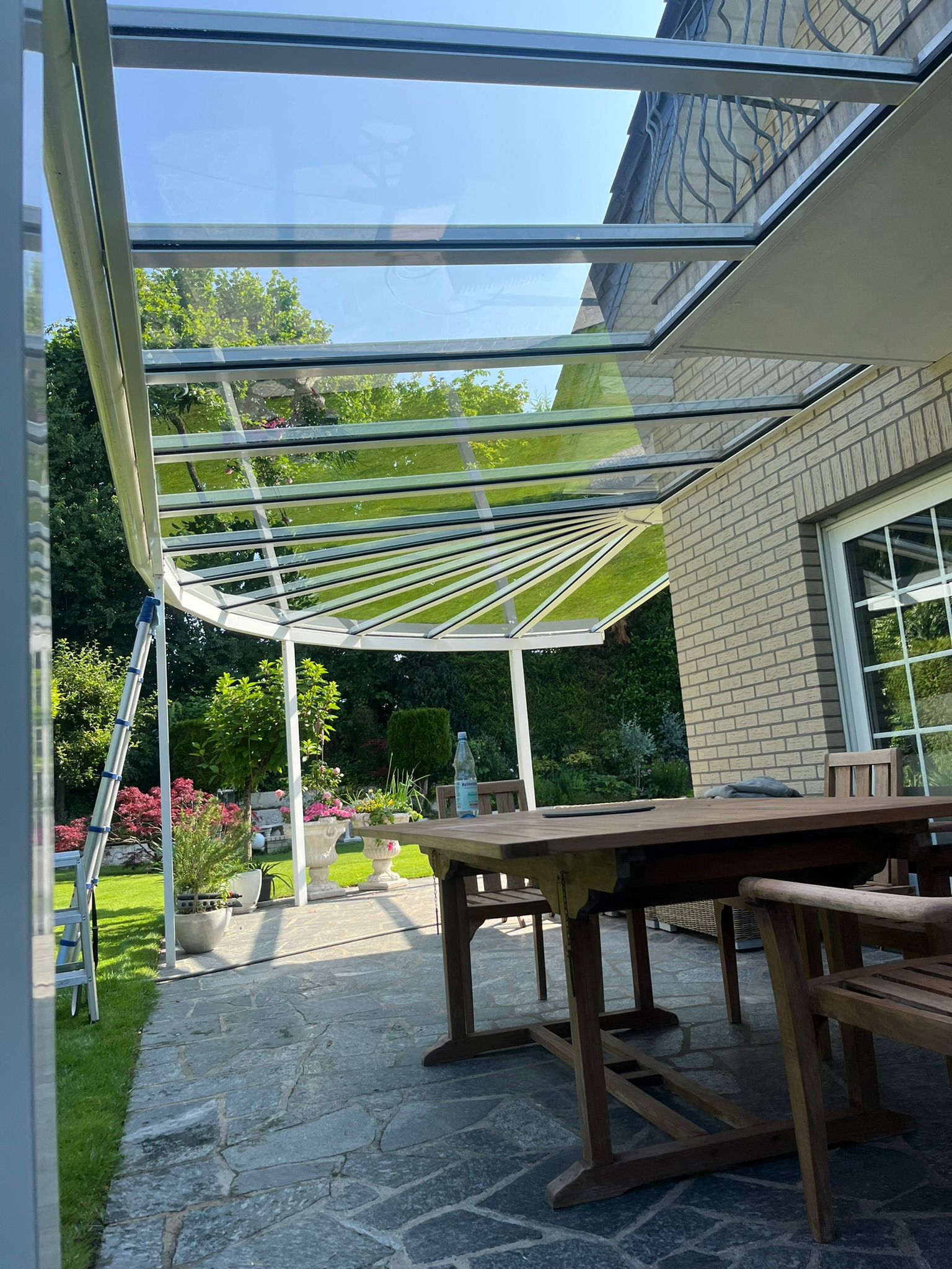 Glasreinigung Sonnendach